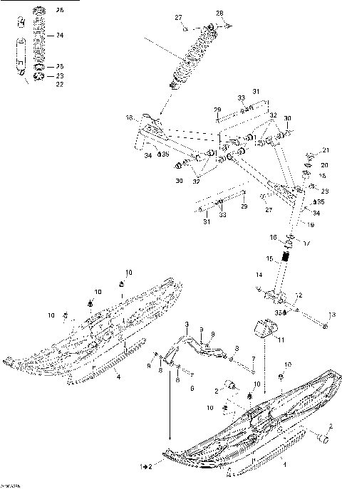 07- Front Suspension And Ski Euro