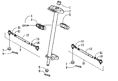 STEERING POST ASSEMBLY [84008]