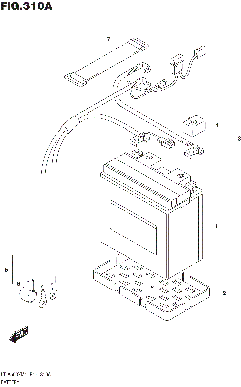 BATTERY (LT-A500XM1 P17)