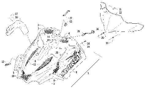 HOOD AND WINDSHIELD ASSEMBLY [94044]