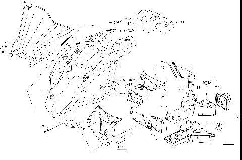 HOOD AND WINDSHIELD [109847]
