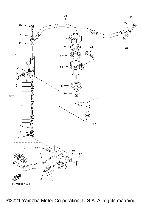 REAR MASTER CYLINDER