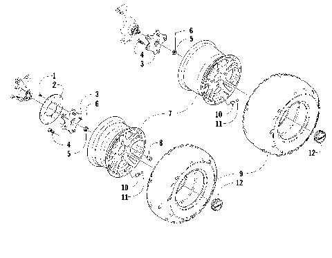 WHEEL AND TIRE ASSEMBLY [93941]