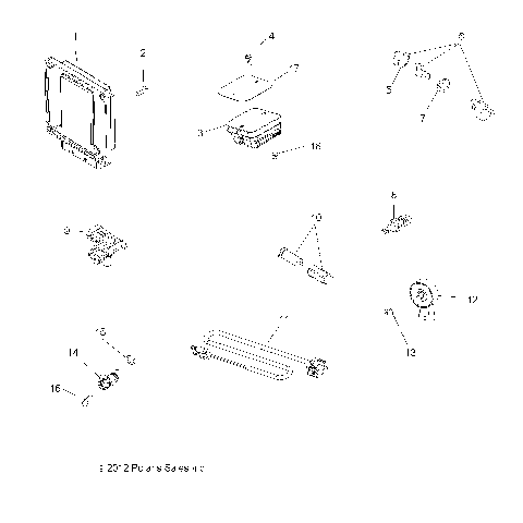 ELECTRICAL, SWITCHES, SENSORS, ECU and CONTROL MODULES - A14ZN55TA (49ATVSWITCHES12SP550)