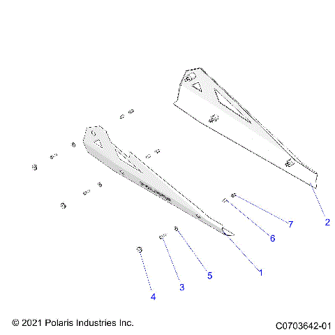ACCESSORY, ROCK SLIDERS - Z22NAS99CZ (C0703642-01)