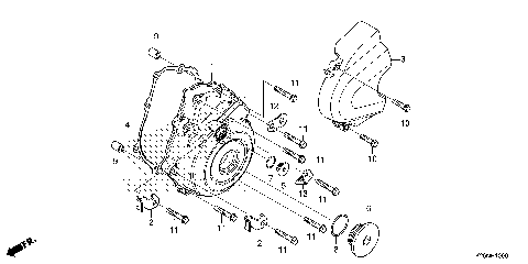 LEFT CRANKCASE COVER