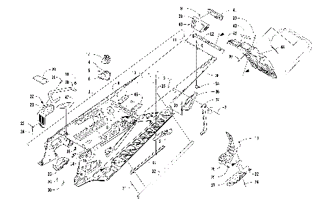 TUNNEL AND SNOWFLAP ASSEMBLY [105971]