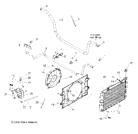 ENGINE, COOLING SYSTEM - R10TH50AG/AR (49RGRCOOL105004X4)