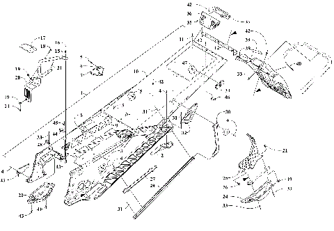 TUNNEL AND SNOWFLAP ASSEMBLY [110365]