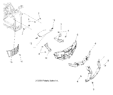 BODY, FRONT BUMPER and MOUNTING - A10LH46AX/AZ (49ATVBUMPER08SP400)
