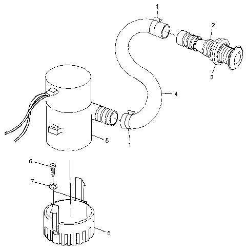 BILGE PUMP SLTX B974590 and INTL. SLTX I974590 (4941214121B011)