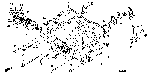 FRONT CRANKCASE COVER