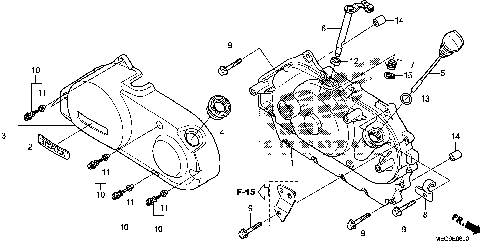 RIGHT CRANKCASE COVER