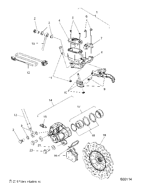 BRAKES, BRAKE SYSTEM - S16EL8PE/PS/PSL ALL OPTIONS (600114)