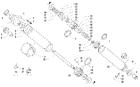 FRONT SUSPENSION SHOCK ABSORBER [93340]