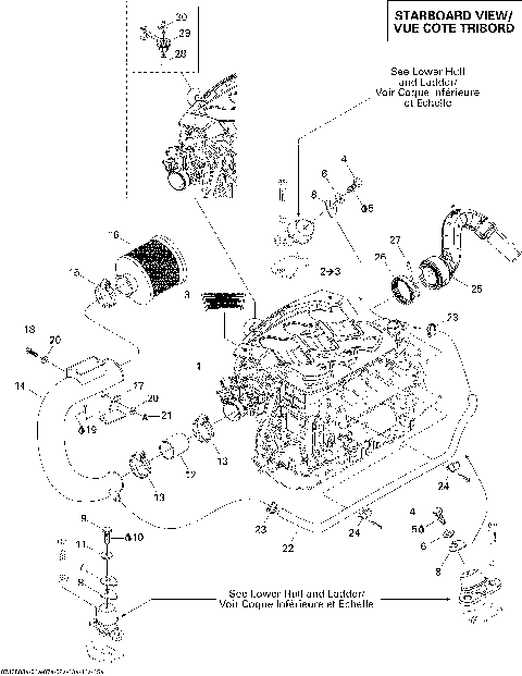 01- Engine And Air Intake Silencer Edition 1