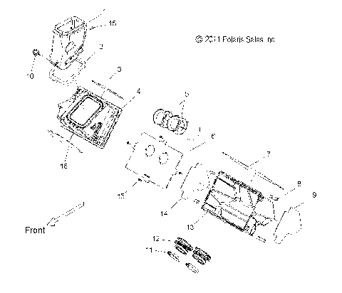 ENGINE, AIR INTAKE SYSTEM - S12BS8/BC8 ALL OPTIONS (49SNOWAIR12800SB)