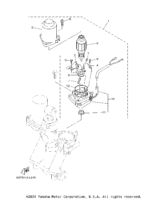 POWER TRIM TILT ASSY 2