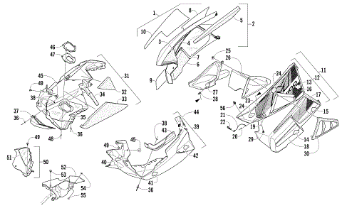 SKID PLATE AND SIDE PANEL ASSEMBLY