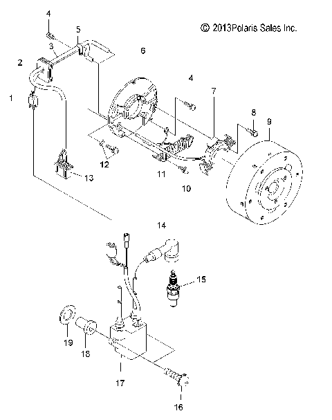 ELECTRICAL, IGNITION SYSTEM - S09SU4BS/BE (49SNOWMAGNETO09WIDELX)