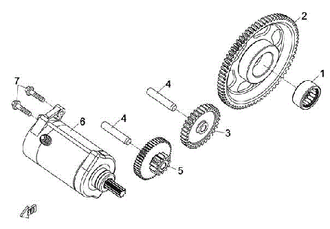 STARTER MOTOR