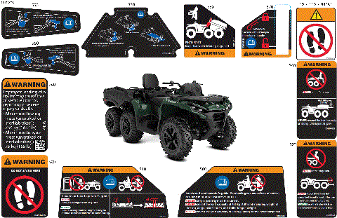 07- Body - Warning Decals Rear Section