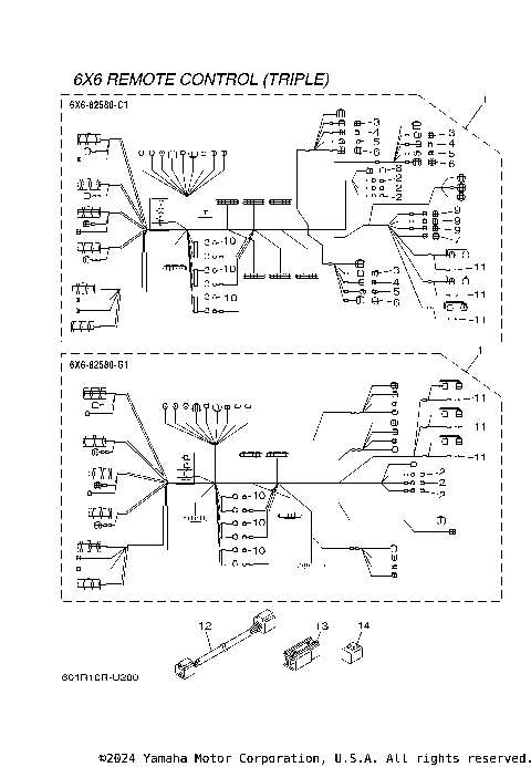 DBW REMOTE CONTROL 4 (TRIPLE)