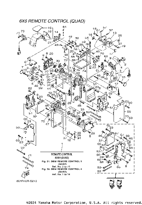 DBW REMOTE CONTROL 5 (QUAD)