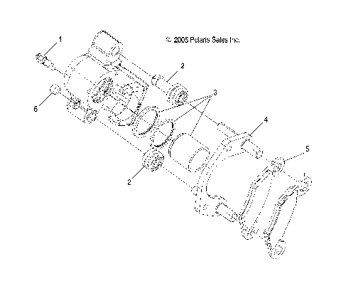 CALIPER, FRONT - A07GP50AA/AB (4999201899920189B13)