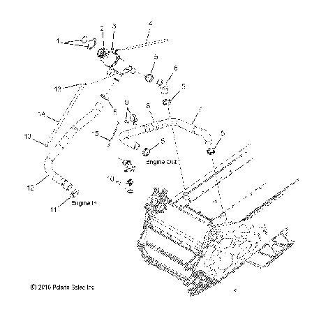 ENGINE, COOLING SYSTEM - S12CN8/CY8 ALL OPTIONS (49SNOWCOOLING11800PRMK)