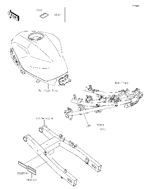 2025 Kawasaki Motorcycles Parts-Finder Diagrams | Cities