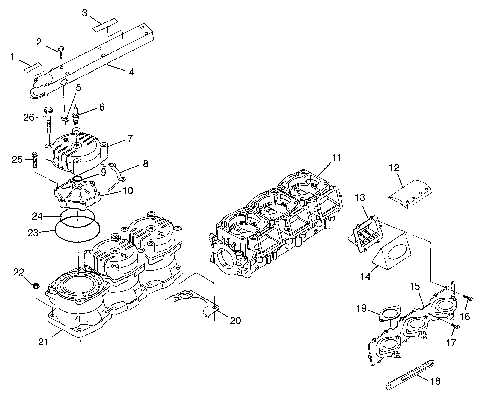CYLINDER & MANIFOLD SLTX B974590 and INTL. SLTX I974590 (4941214121B014)