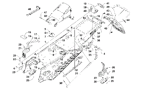 TUNNEL AND SNOWFLAP ASSEMBLY [102064]