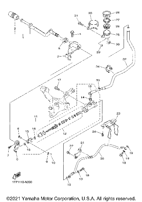 REAR MASTER CYLINDER