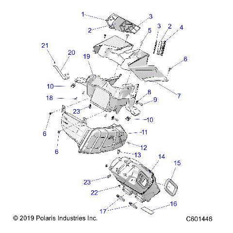 ENGINE, AIR INTAKE SYSTEM - S21DDL8RS ALL OPTIONS (C601446)