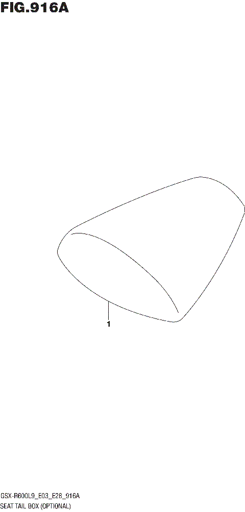 SEAT TAIL BOX (OPTIONAL)