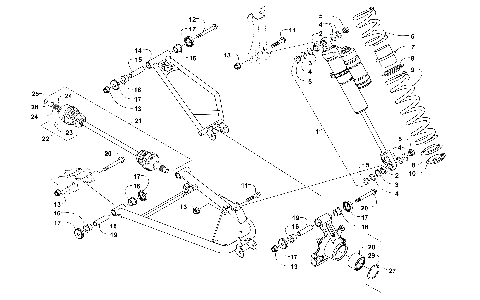 REAR SUSPENSION ASSEMBLY [301094]