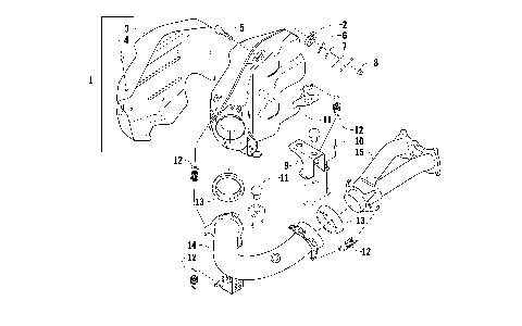 EXHAUST ASSEMBLY [89676]