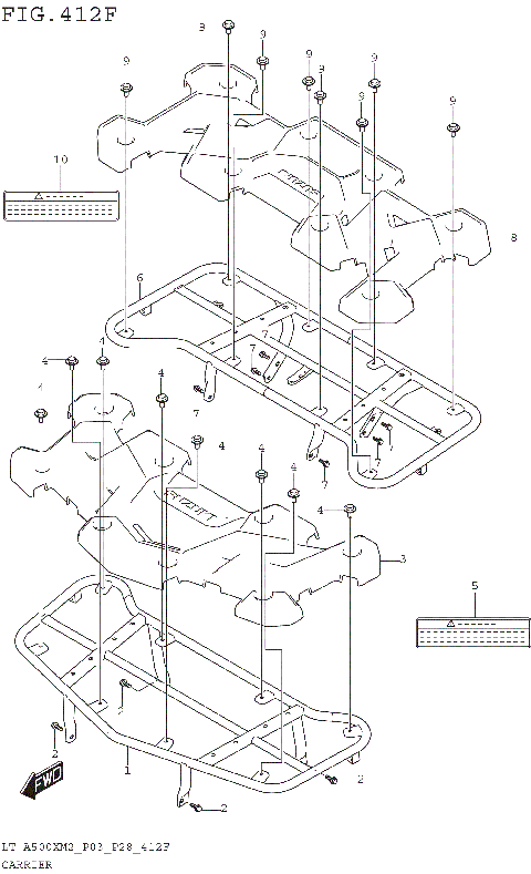 CARRIER (LT-A500XPM2 P33)