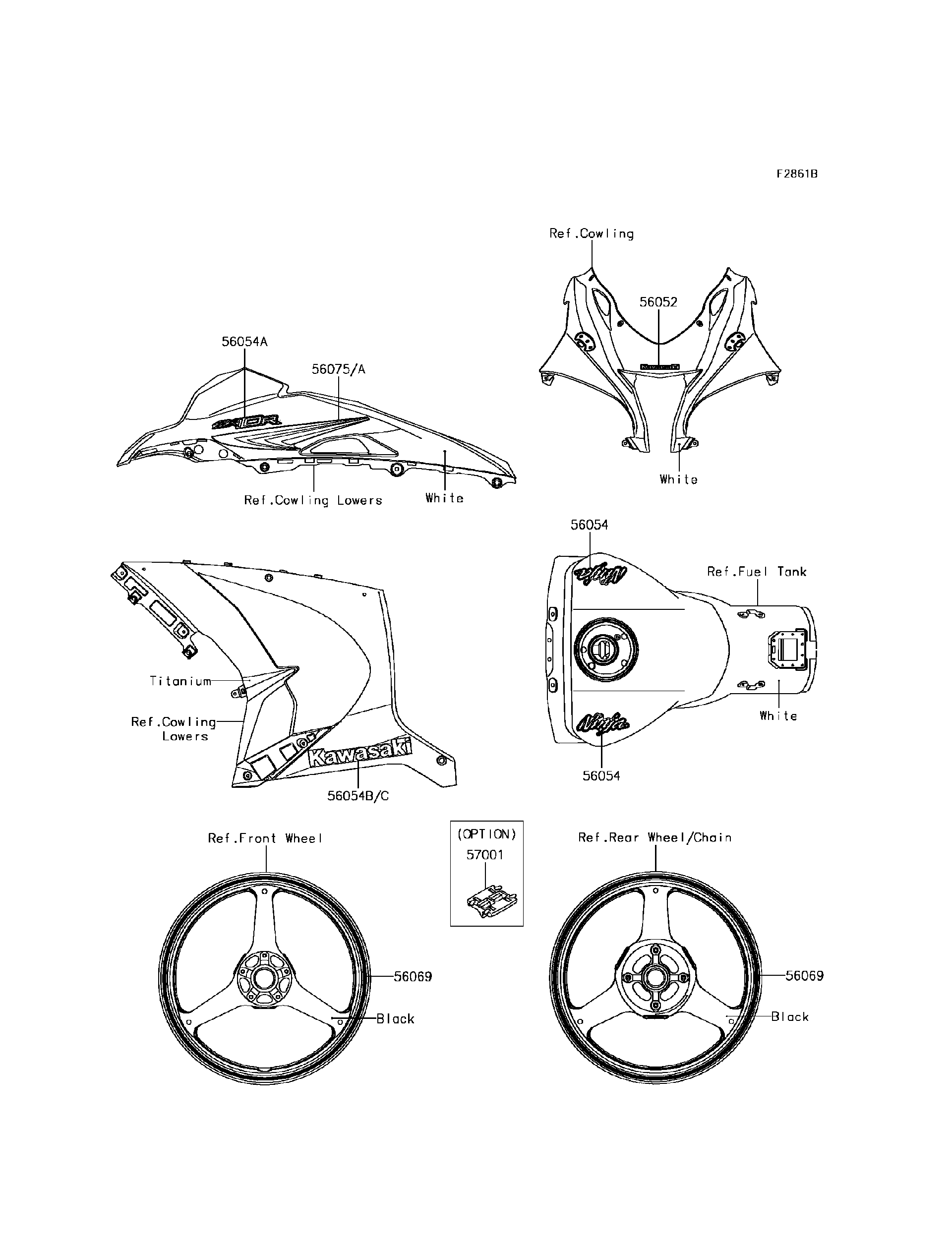 2017 Kawasaki Motorcycles Parts-Finder Diagrams | Factory