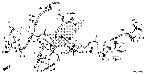 BRAKE HOSE@BRAKE PIPE