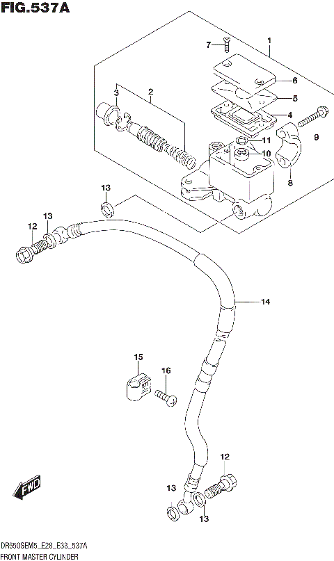 FRONT MASTER CYLINDER