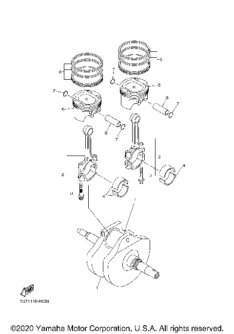 CRANKSHAFT PISTON