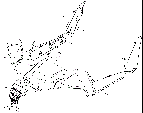 FRONT AND SIDE PANEL ASSEMBLIES [302971]