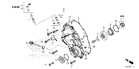 RIGHT CRANKCASE COVER
