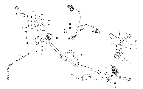 HANDLEBAR AND CONTROLS [104071]