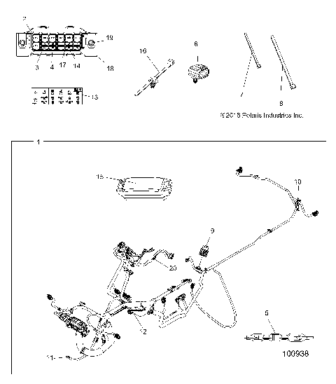 ELECTRICAL, HARNESS - A17SXE95NL (100938)