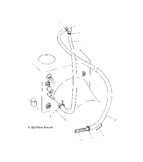 WATER SIPHON - W045098CA/IA (4990459045B10)