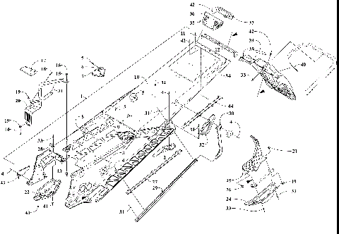 TUNNEL AND SNOWFLAP ASSEMBLY [110002]