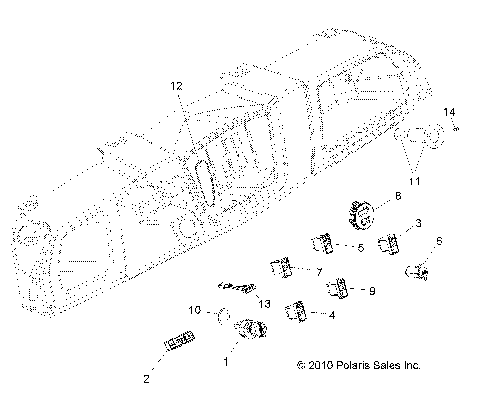 ELECTRICAL, DASH INSTRUMENTS and CONTROLS - R11RC08LG (49RGRDASH11LSV)